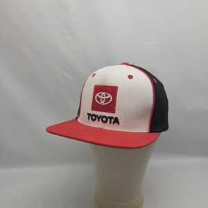 Toyota Red White Black Flex Fit Hat Sm/M By Fitmax 70